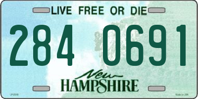NH license plate 2840691