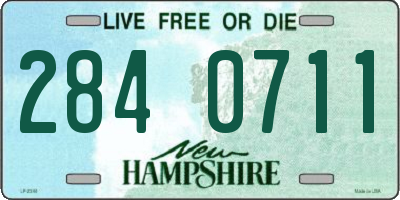 NH license plate 2840711