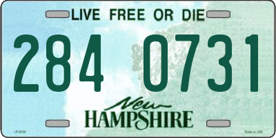 NH license plate 2840731