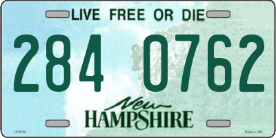 NH license plate 2840762