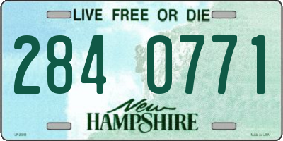 NH license plate 2840771