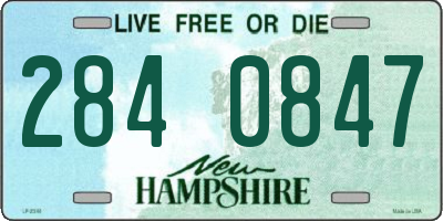 NH license plate 2840847