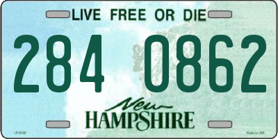 NH license plate 2840862