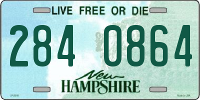 NH license plate 2840864