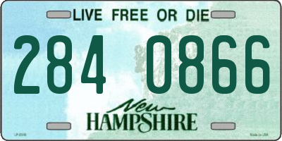 NH license plate 2840866