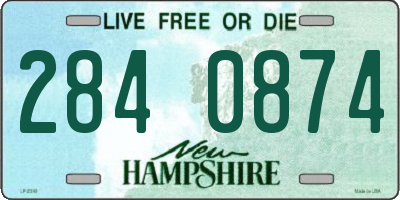 NH license plate 2840874