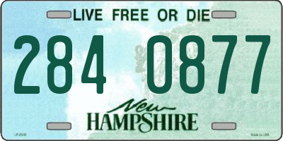 NH license plate 2840877