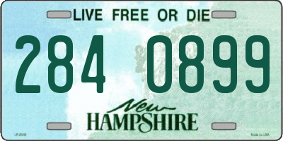NH license plate 2840899