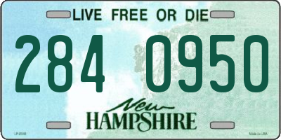 NH license plate 2840950