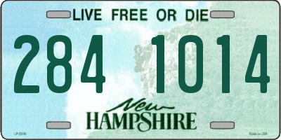 NH license plate 2841014