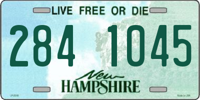 NH license plate 2841045