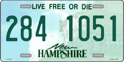 NH license plate 2841051