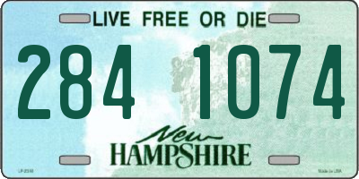 NH license plate 2841074
