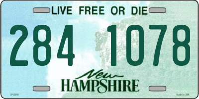 NH license plate 2841078