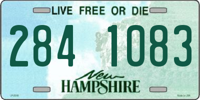 NH license plate 2841083