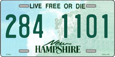 NH license plate 2841101