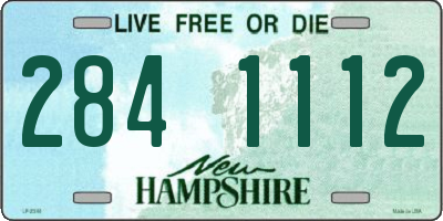 NH license plate 2841112