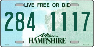 NH license plate 2841117