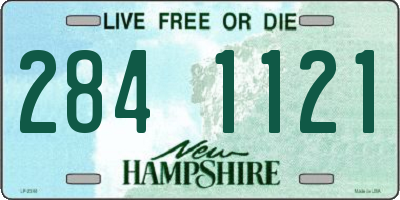 NH license plate 2841121