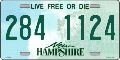 NH license plate 2841124