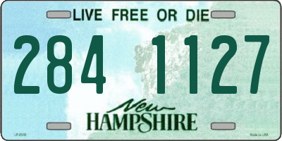 NH license plate 2841127
