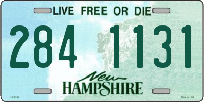 NH license plate 2841131