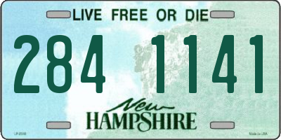 NH license plate 2841141