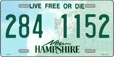 NH license plate 2841152