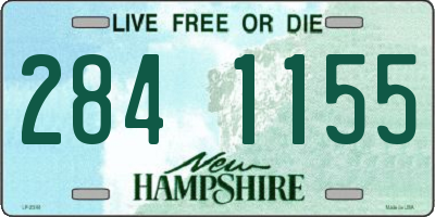 NH license plate 2841155