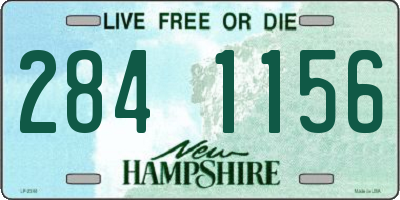 NH license plate 2841156