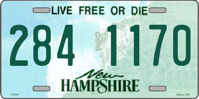 NH license plate 2841170