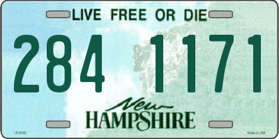 NH license plate 2841171