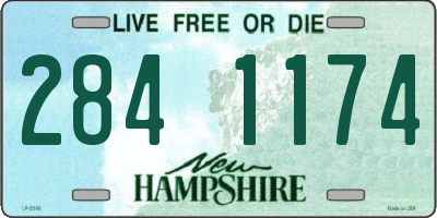 NH license plate 2841174