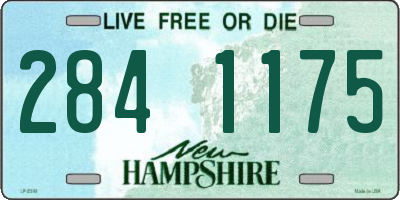 NH license plate 2841175