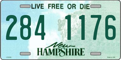 NH license plate 2841176