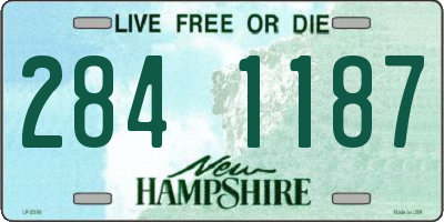NH license plate 2841187