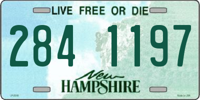 NH license plate 2841197