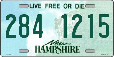 NH license plate 2841215