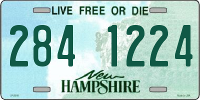 NH license plate 2841224
