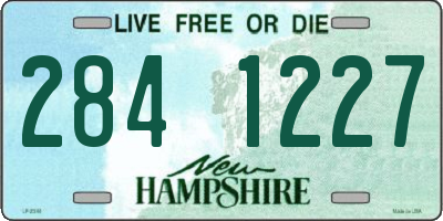 NH license plate 2841227
