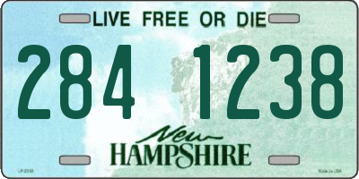 NH license plate 2841238