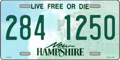 NH license plate 2841250
