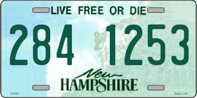 NH license plate 2841253