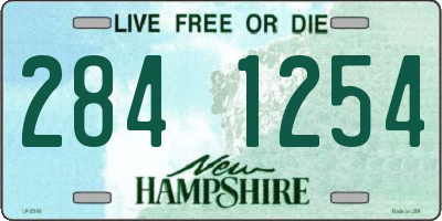 NH license plate 2841254