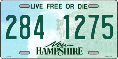 NH license plate 2841275