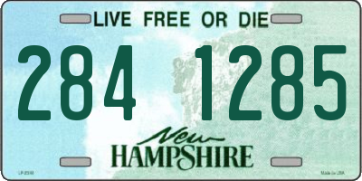 NH license plate 2841285
