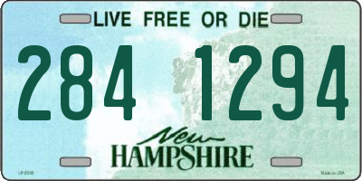 NH license plate 2841294
