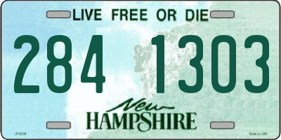 NH license plate 2841303