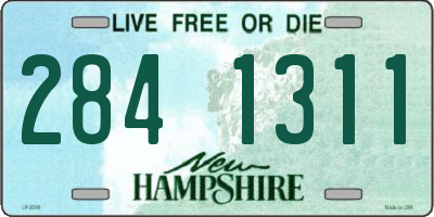 NH license plate 2841311