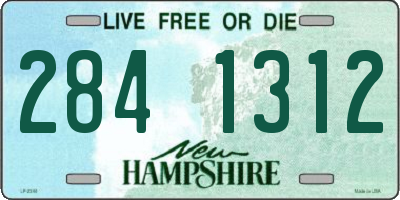 NH license plate 2841312